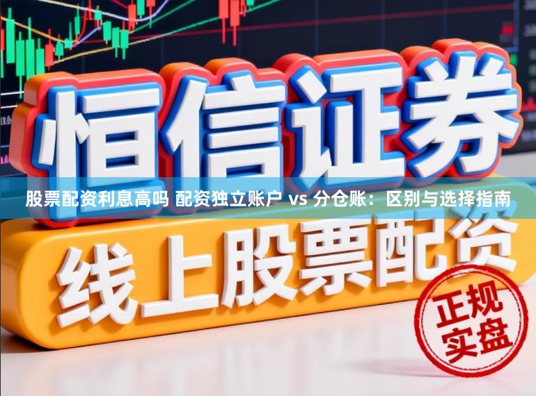 股票配资利息高吗 配资独立账户 vs 分仓账：区别与选择指南